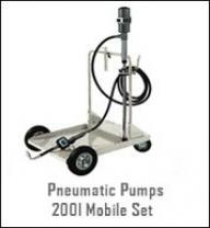 Pneumatic Pumps 200l Mobile Set